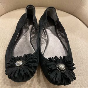 Coach Vintage Black Flats size 7